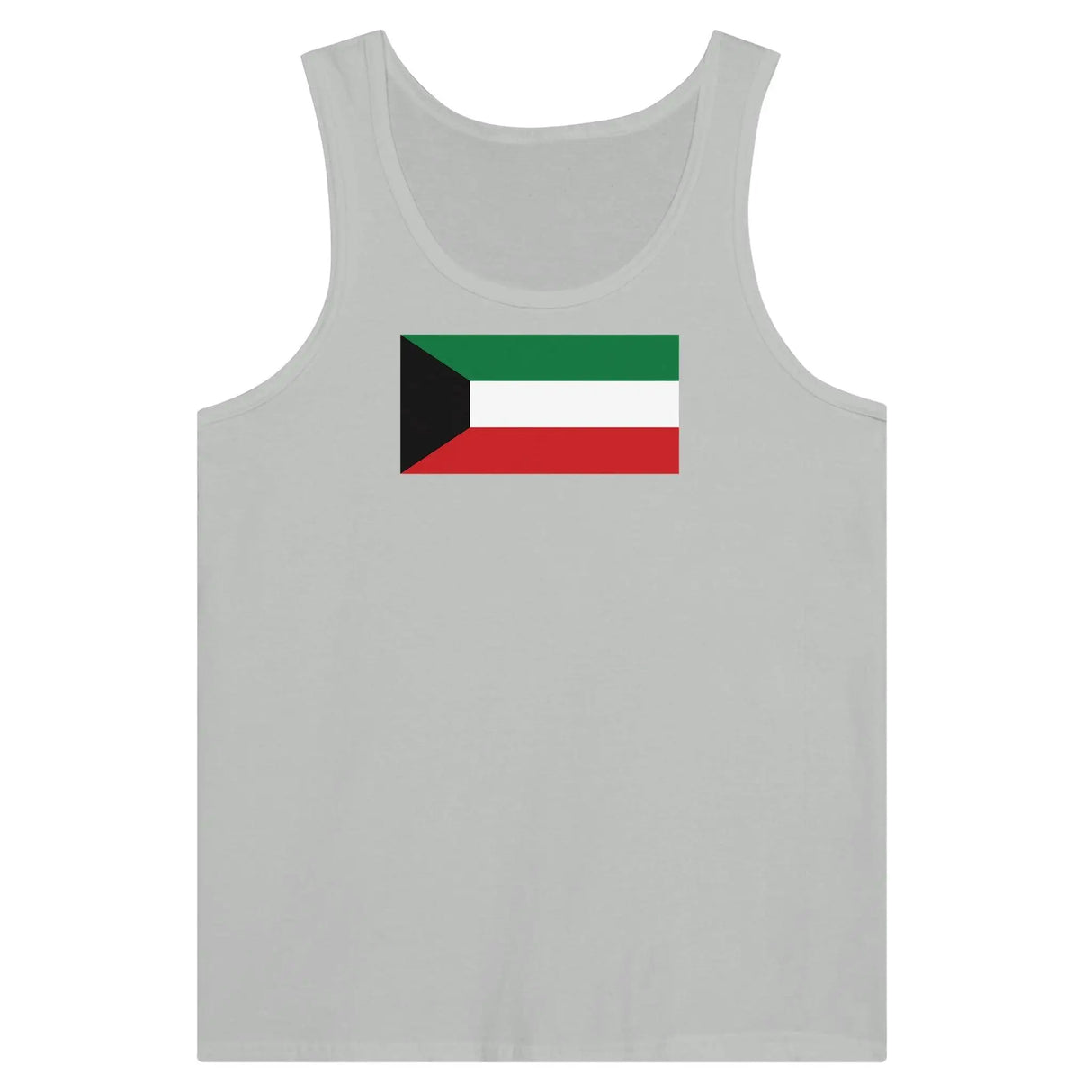 Débardeur drapeau koweït tissu léger filé à l’anneau