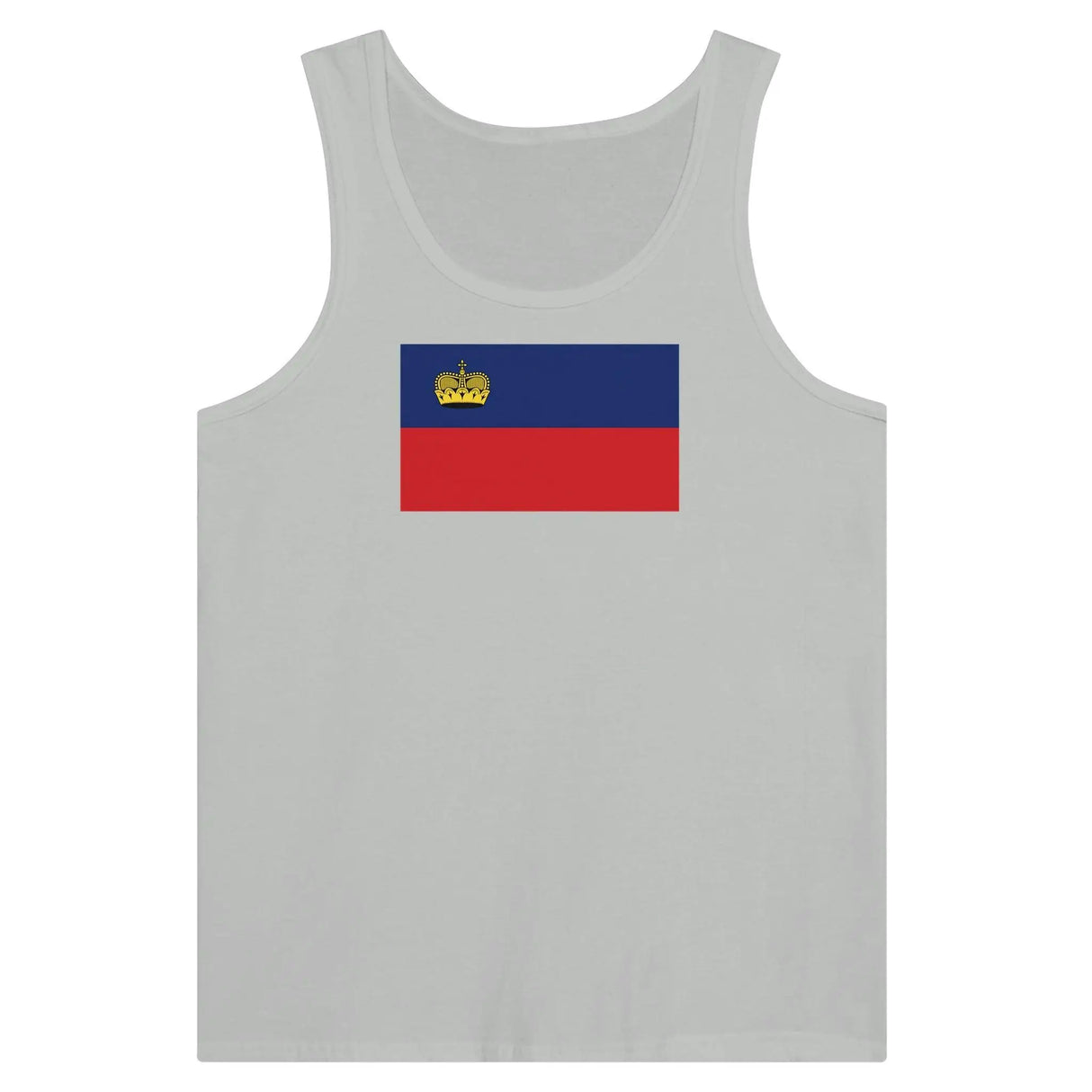 Débardeur drapeau liechtenstein tissu léger confortable