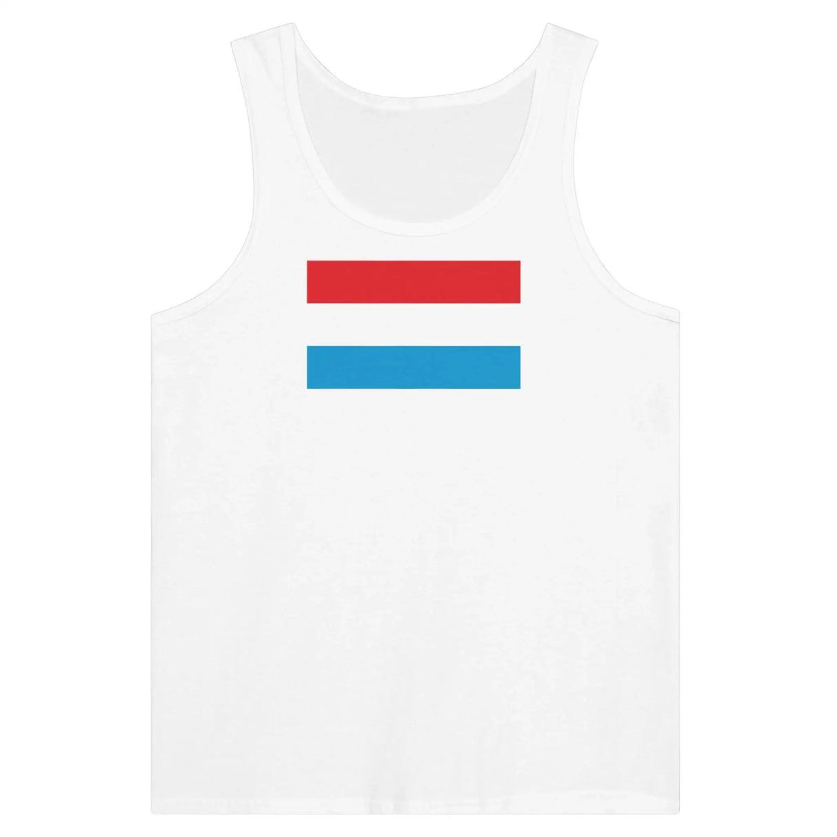 Débardeur drapeau luxembourg tissu léger confortable