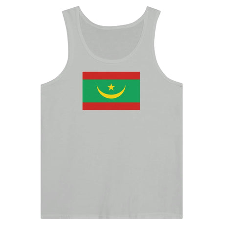 Débardeur drapeau mauritanie tissu léger filé à l’anneau
