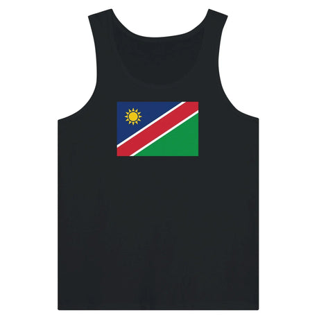 Débardeur drapeau namibie tissu léger confortable couleurs