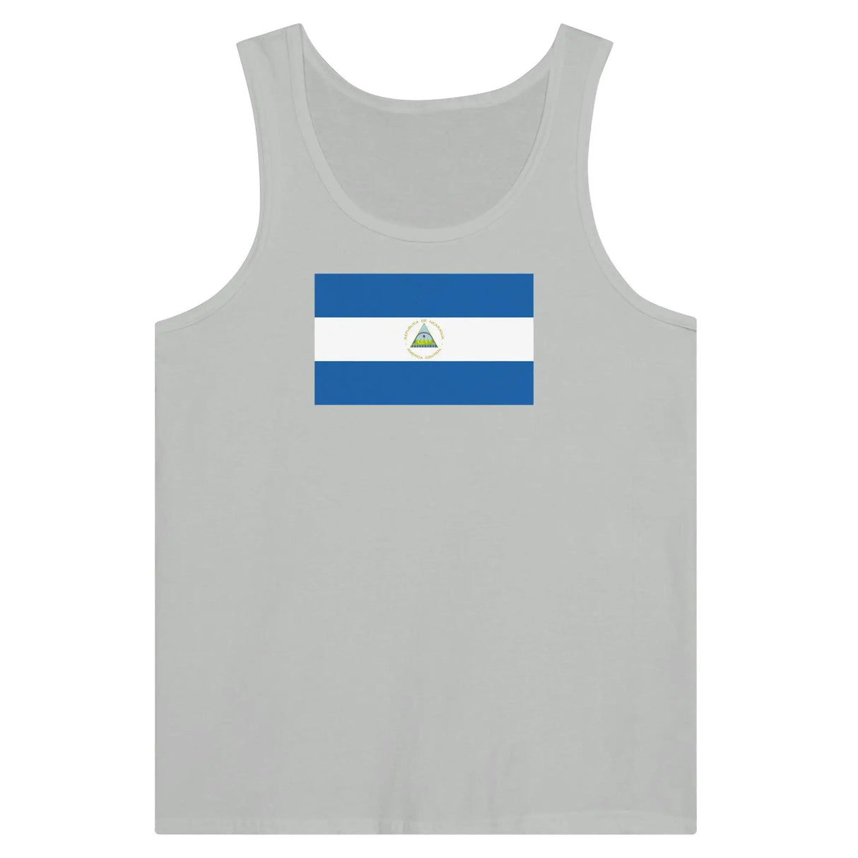 Débardeur drapeau nicaragua tissu léger filé à l’anneau