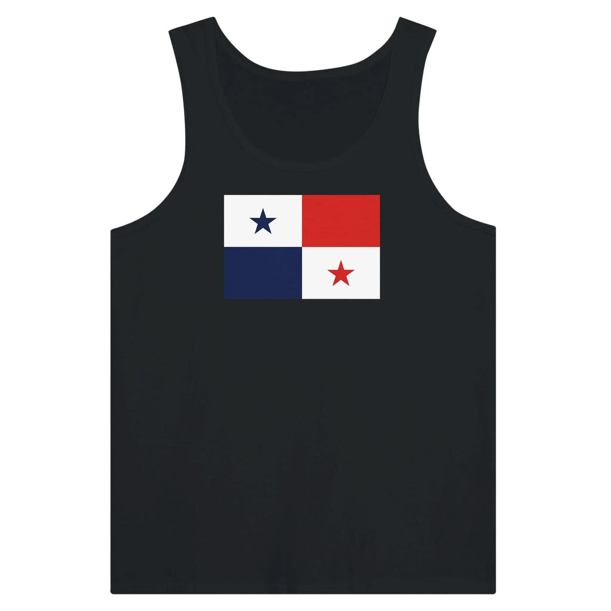 Débardeur drapeau panama coton peigné tissu léger