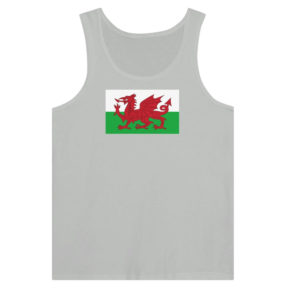 Débardeur drapeau pays de galles tissu léger doux