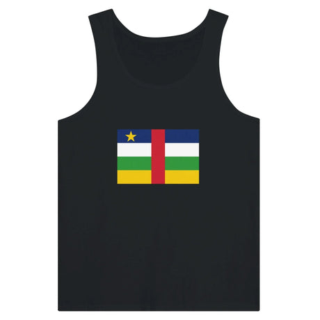 Débardeur drapeau république centrafricaine tissu léger