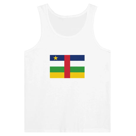 Débardeur drapeau république centrafricaine tissu léger