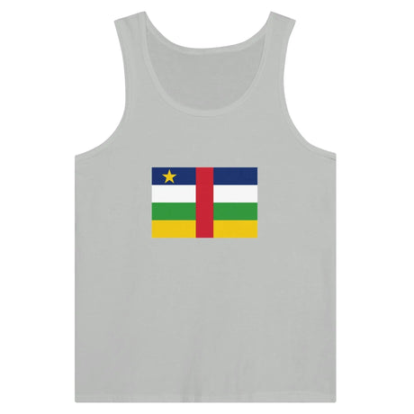 Débardeur drapeau république centrafricaine tissu léger