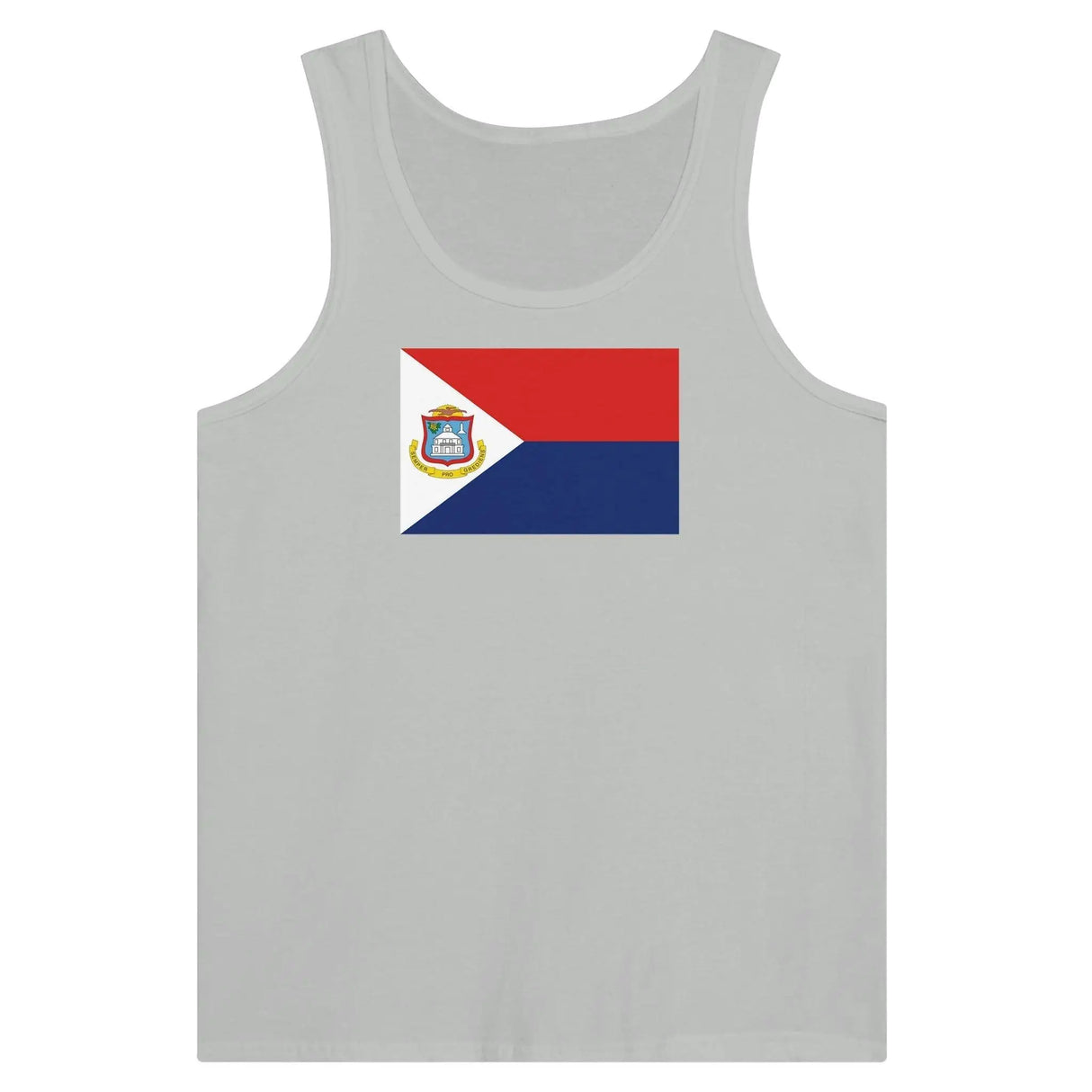 Débardeur drapeau saint-martin tissu léger confortable