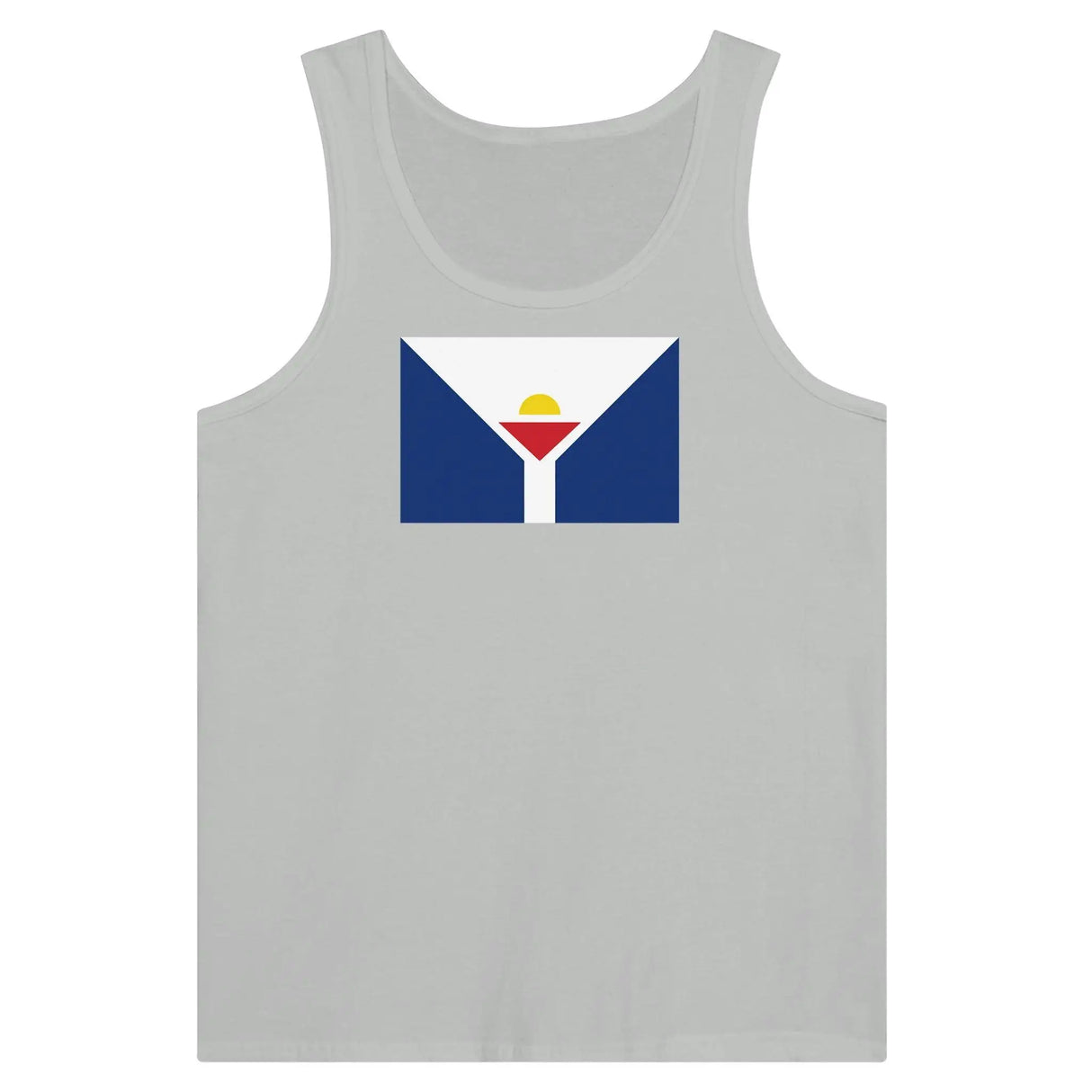 Débardeur drapeau saint-martin tissu léger confortable