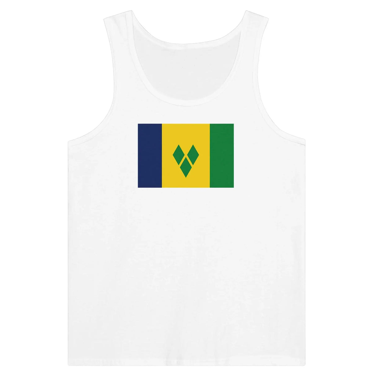 Débardeur drapeau saint-vincent-et-les-grenadines tissu léger