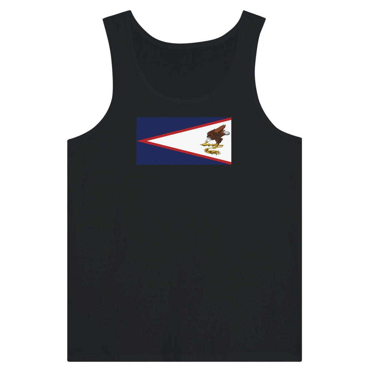 Débardeur drapeau samoa américaines coton peigné léger