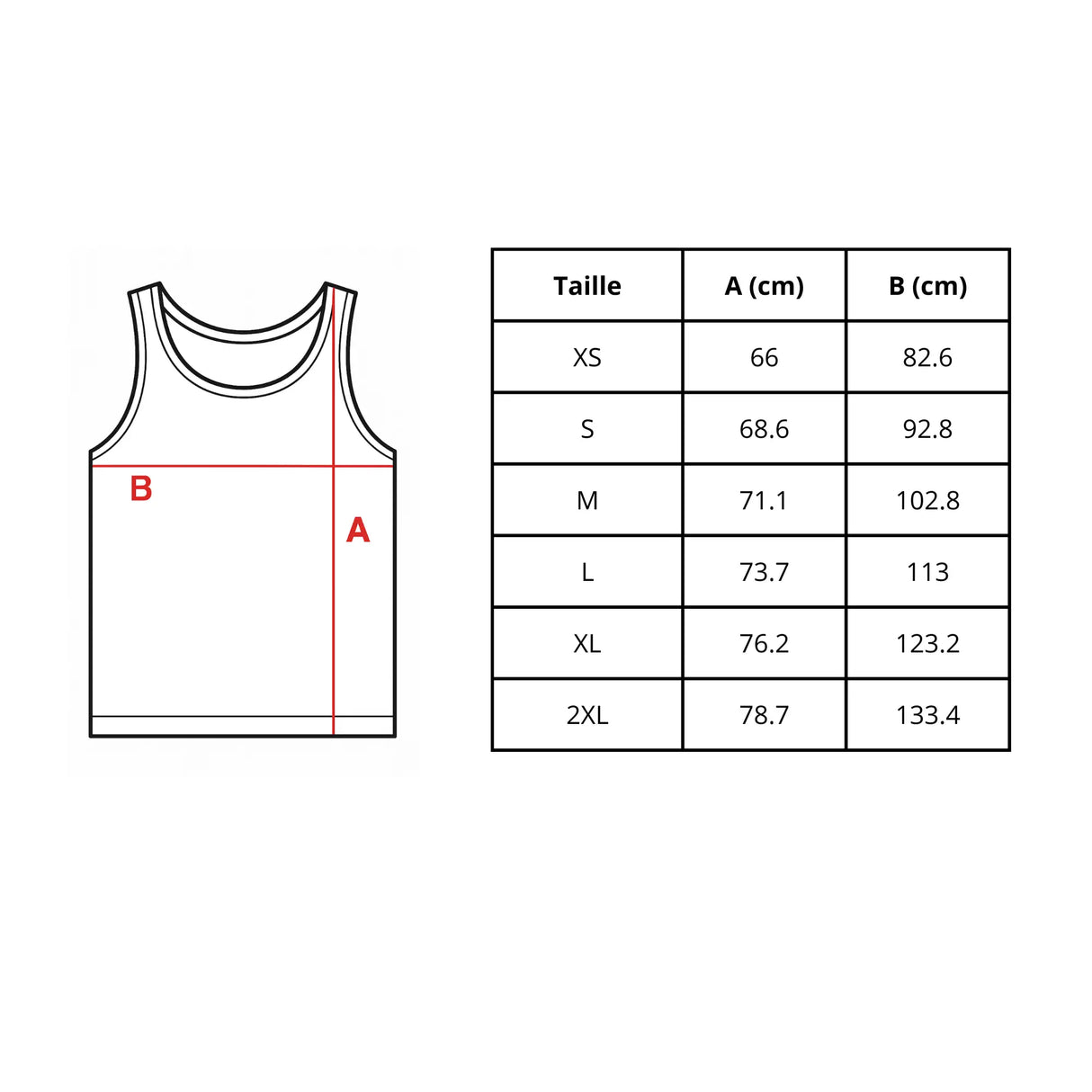 Débardeur drapeau samoa américaines tissu léger broderie