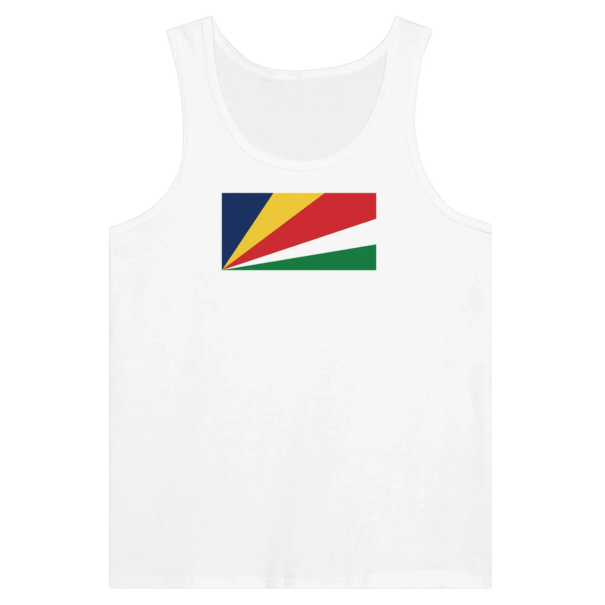 Débardeur drapeau seychelles tissu léger couleur vive