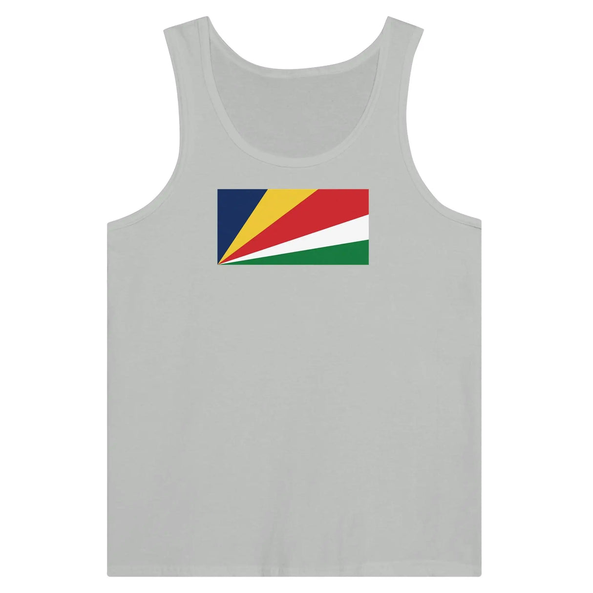 Débardeur drapeau seychelles tissu léger couleur vive