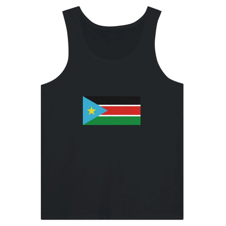 Débardeur drapeau soudan du sud tissu léger douceur