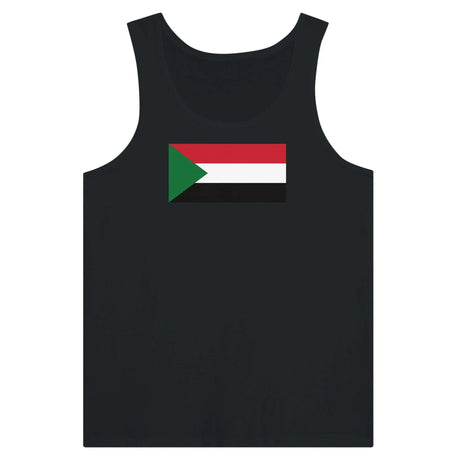 Débardeur drapeau soudan tissu léger douceur supérieure