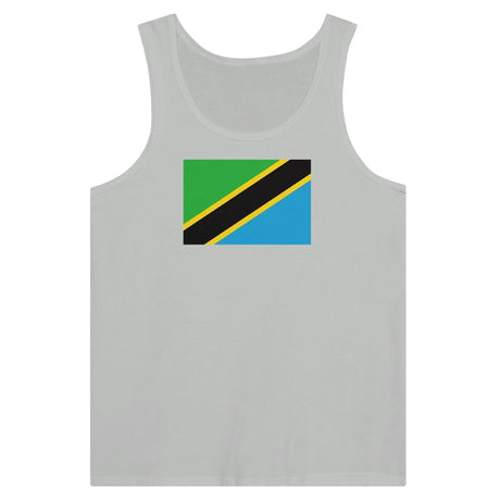 Débardeur drapeau tanzanie tissu léger couleurs vives