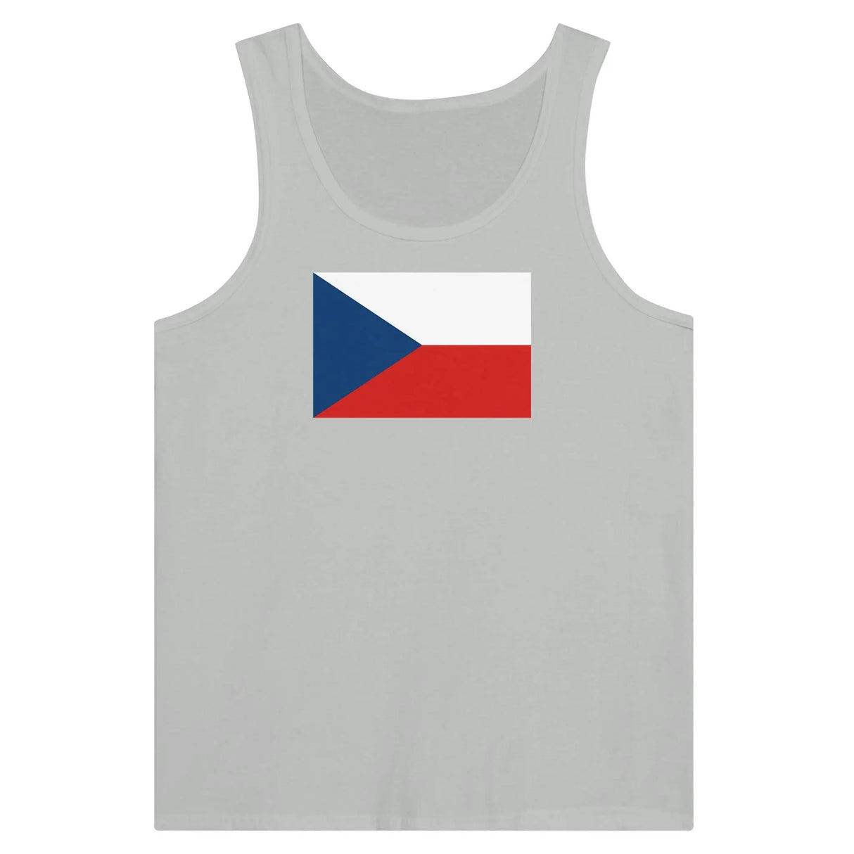 Débardeur drapeau tchéquie tissu léger couleurs vives
