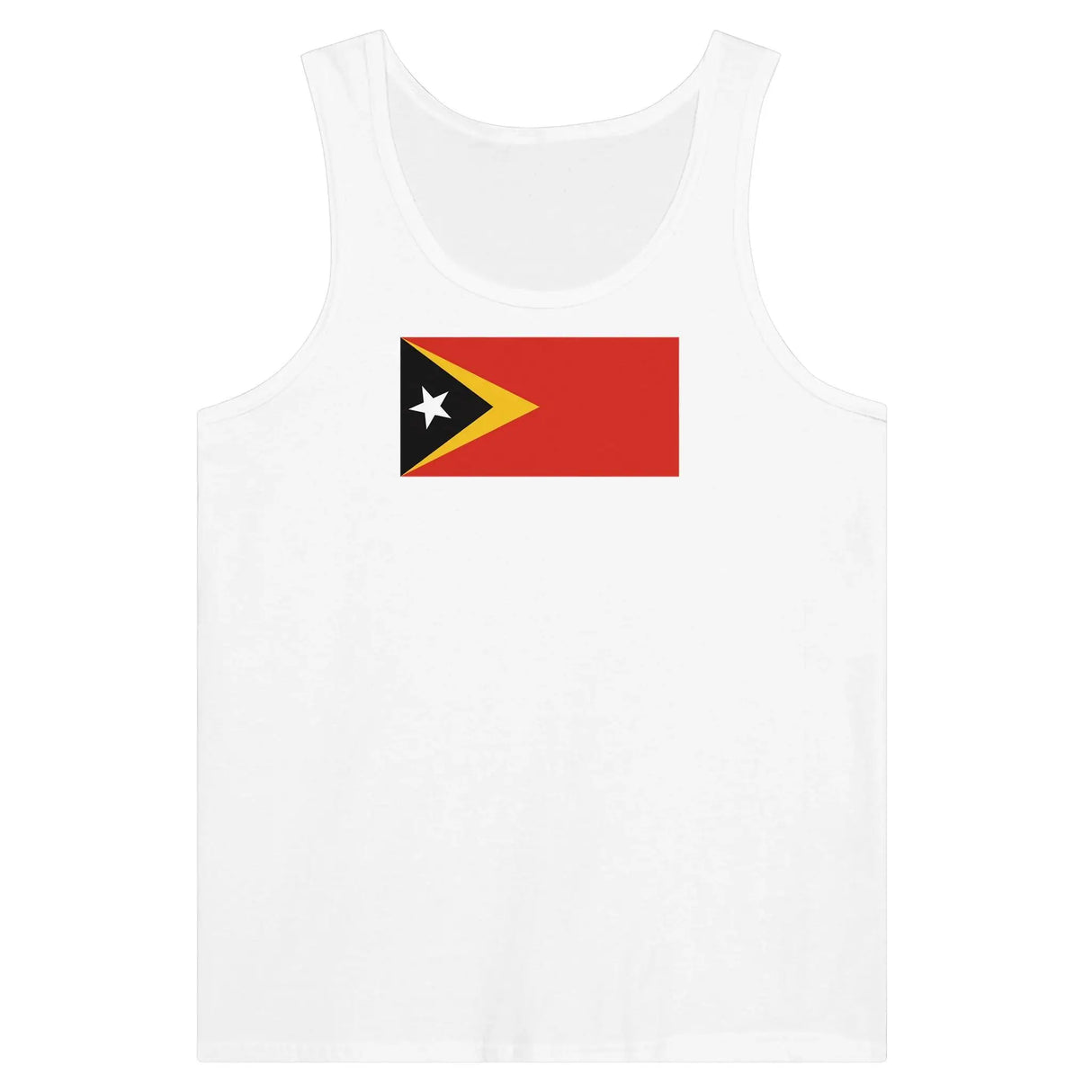 Débardeur drapeau timor oriental coton peigné léger