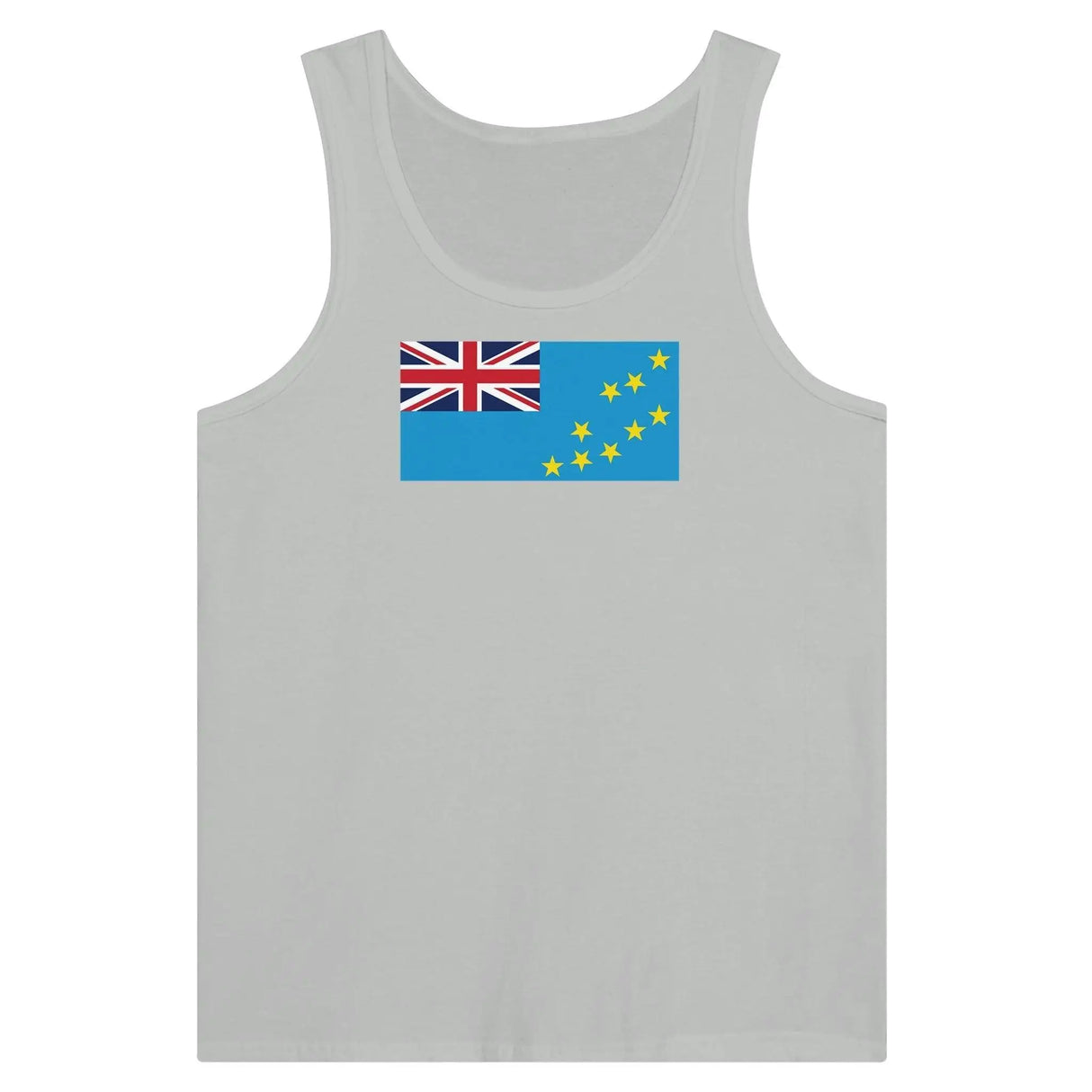 Débardeur drapeau tuvalu tissu léger confortable couleur