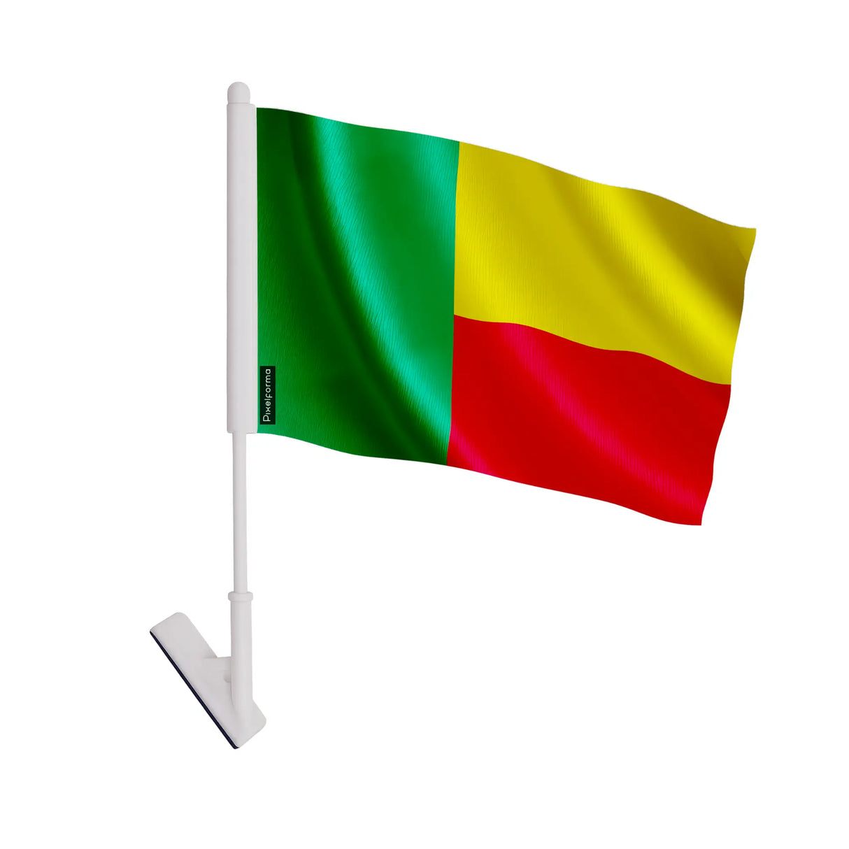 Drapeau adhésif bénin polyester souple facile à coller
