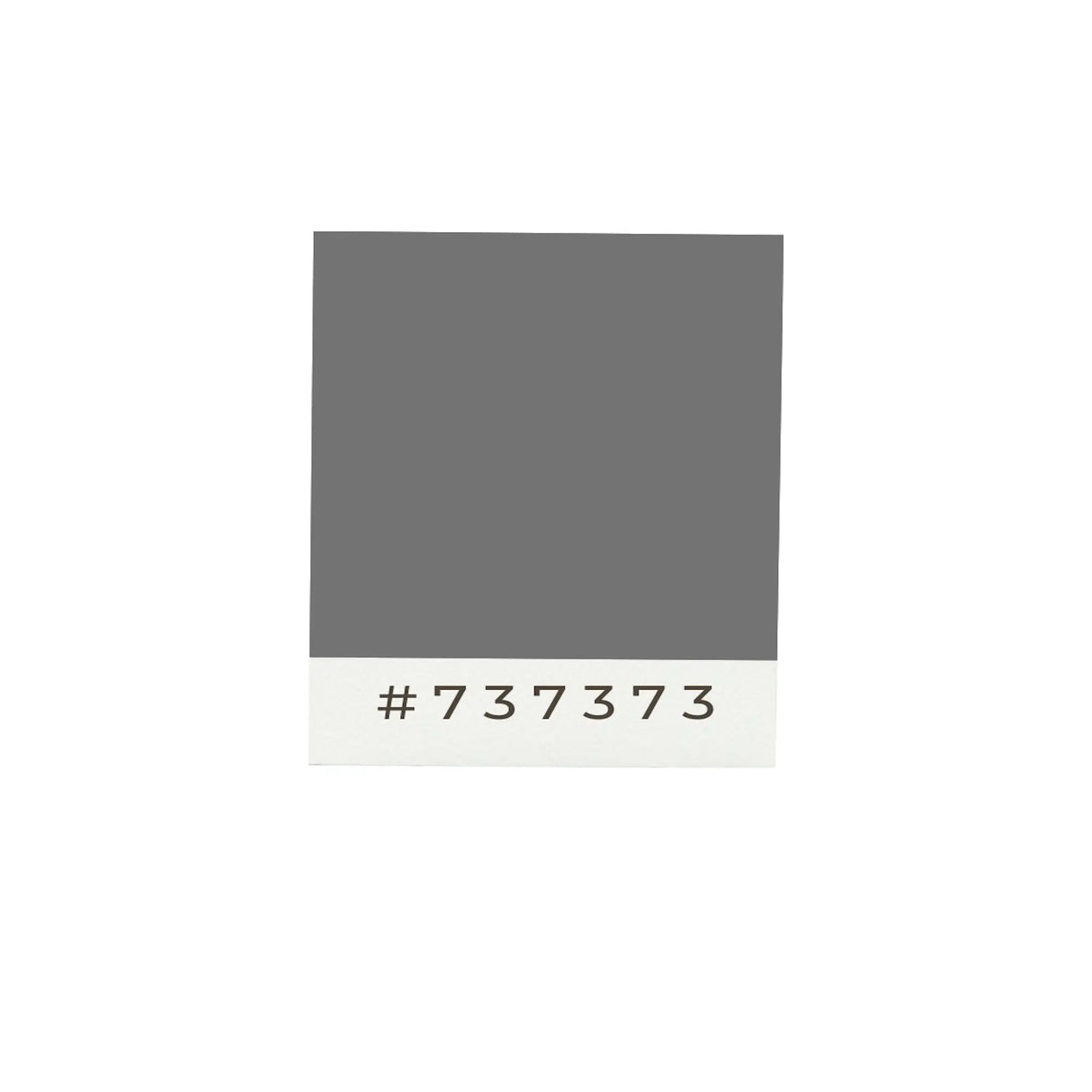 Drapeau adhésif gris foncé polyester souple vitrine facile