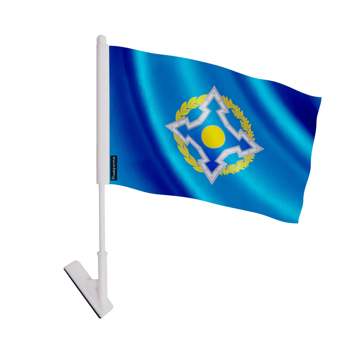 Drapeau adhésif organisation des états américains polyester souple