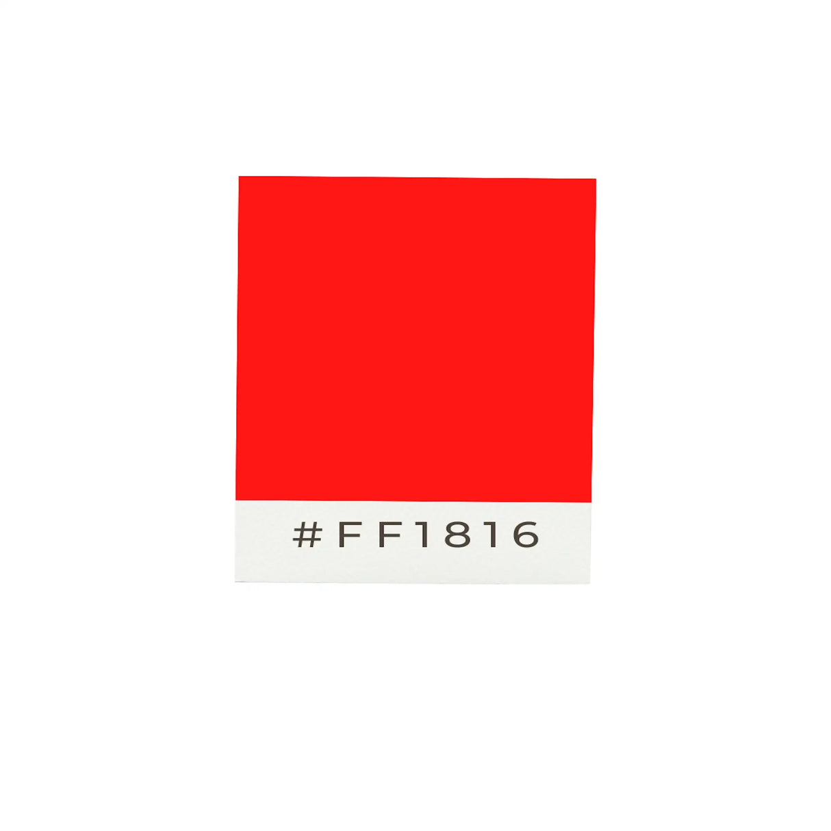 Drapeau adhésif rouge polyester souple facile à coller