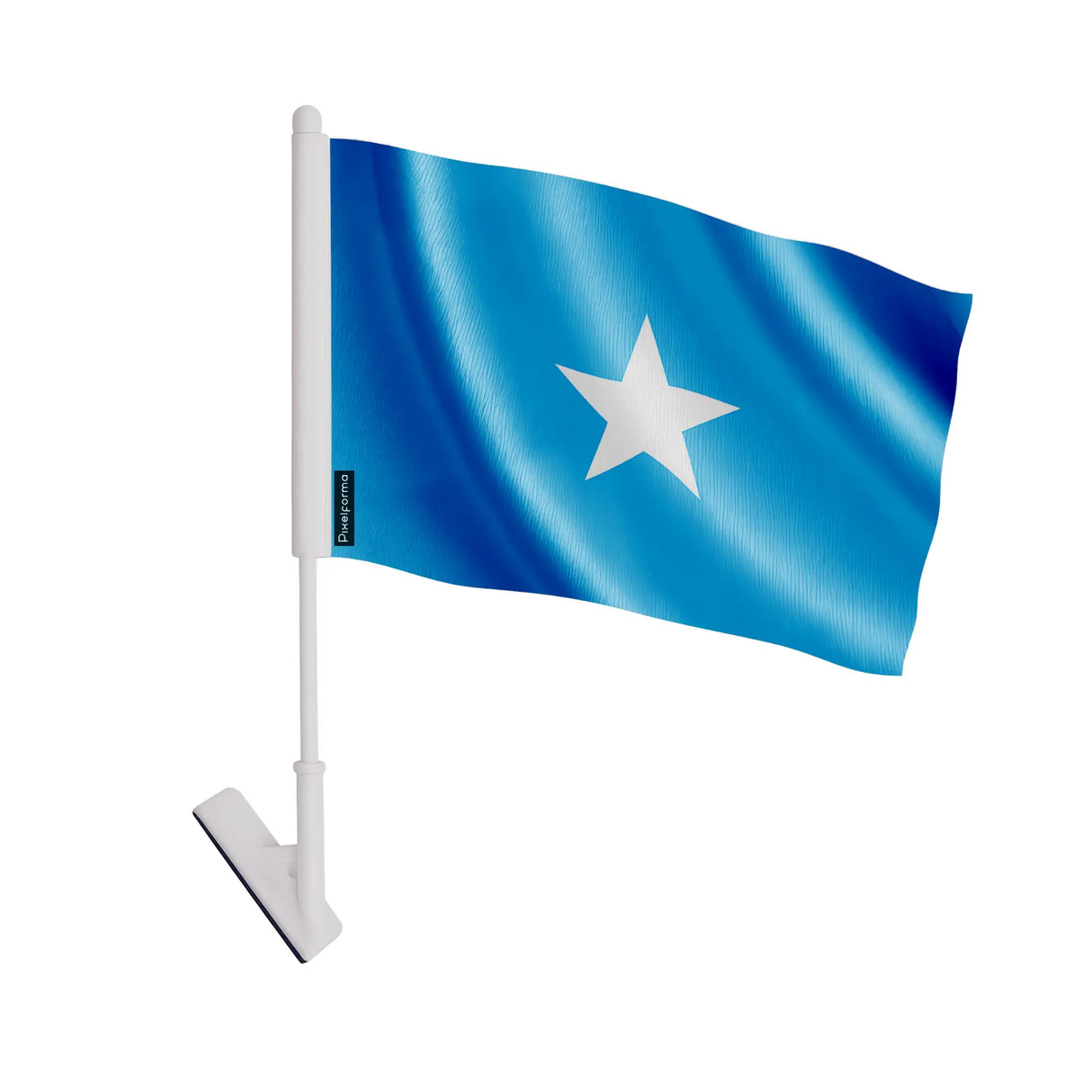 Drapeau adhésif somalie en polyester facile à coller