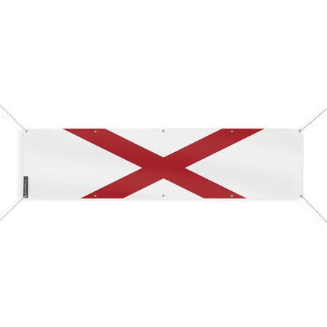 Drapeau alabama en polyester résistant aux intempéries
