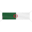 Drapeau algérie polyester résistant avec 10 œillets