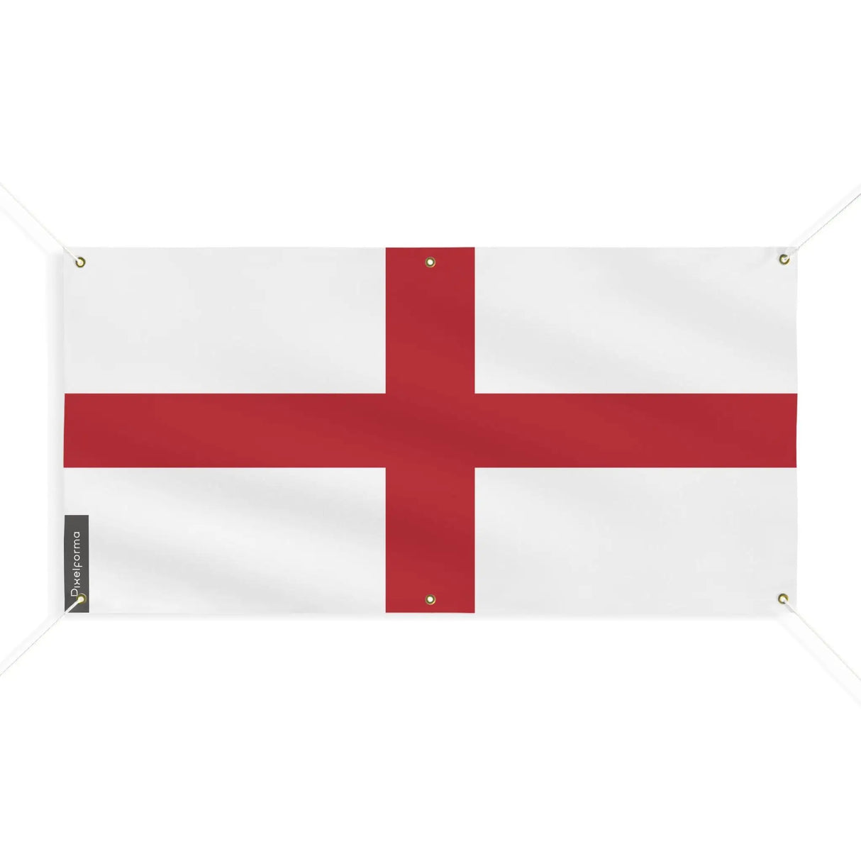 Drapeau angleterre polyester résistant avec 6 œillets