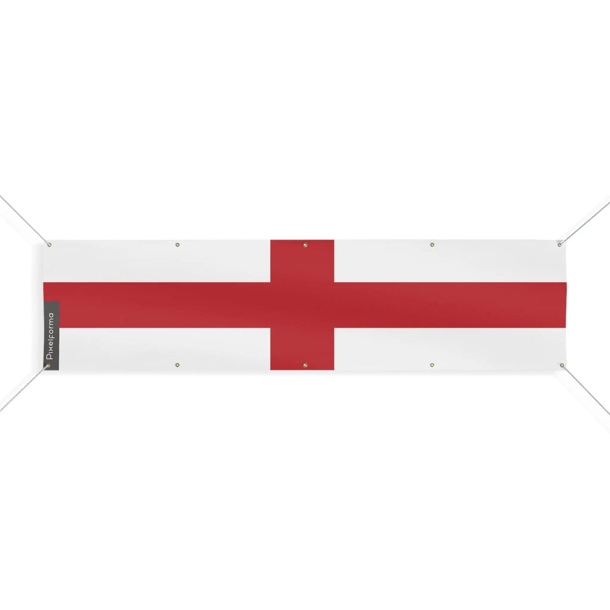Drapeau angleterre polyester résistant œillets intempéries