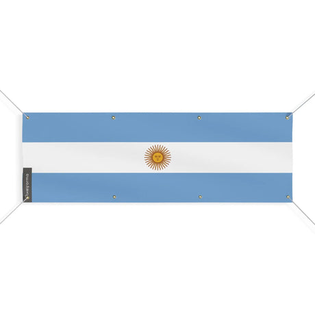 Drapeau argentine polyester résistant aux intempéries