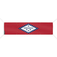 Drapeau arkansas polyester résistant aux intempéries