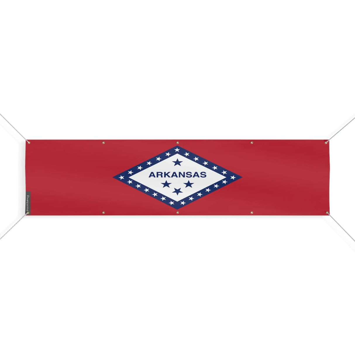 Drapeau arkansas polyester résistant aux intempéries