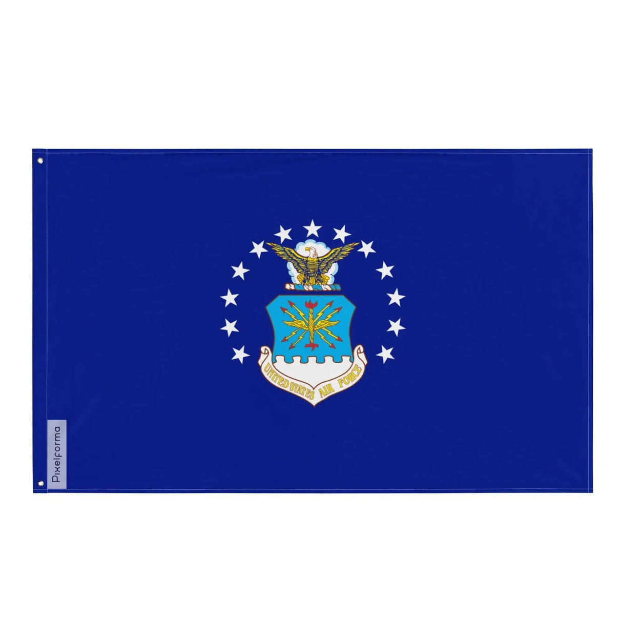 Drapeau armée états-unis polyester œillets à gauche