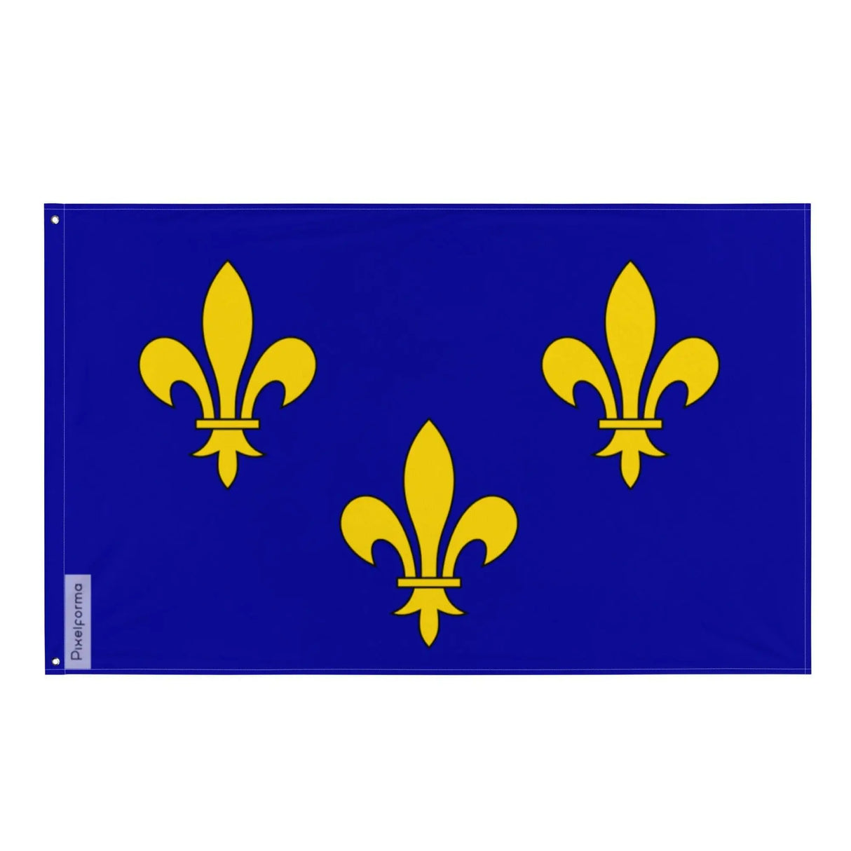 Drapeau armes royales france modernes polyester résistant