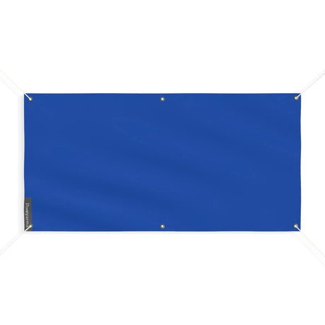 Drapeau bleu foncé france polyester résistant aux intempéries