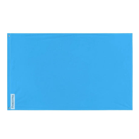 Drapeau bleu polyester résistant plusieurs modèles