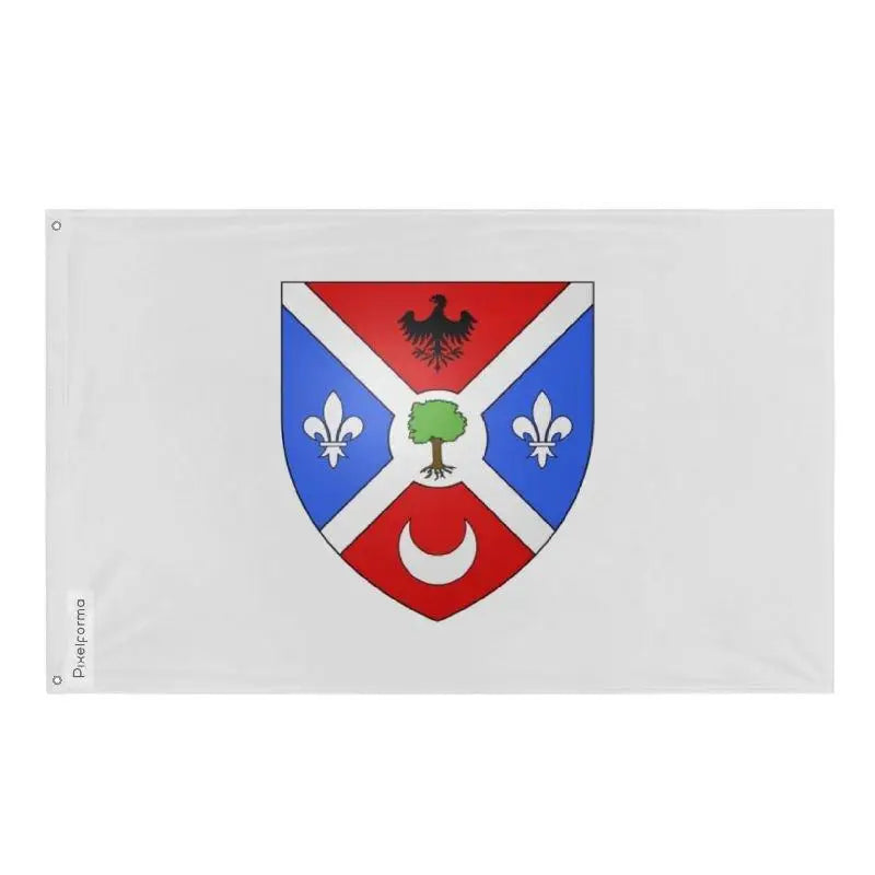 Drapeau bois-des-filion polyester œillets à gauche résistant