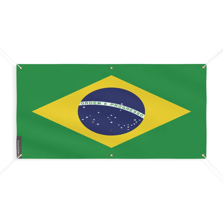 Drapeau brésil polyester résistant aux intempéries