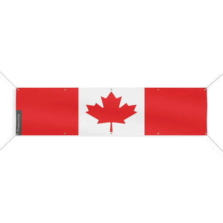 Drapeau canada en polyester résistant aux intempéries