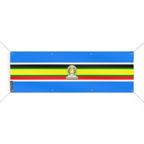 Drapeau communauté d’afrique de l’est polyester résistant