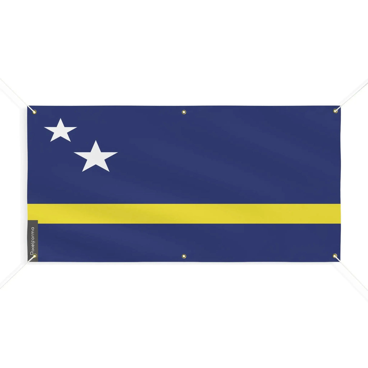 Drapeau curaçao polyester résistant pour extérieur durable