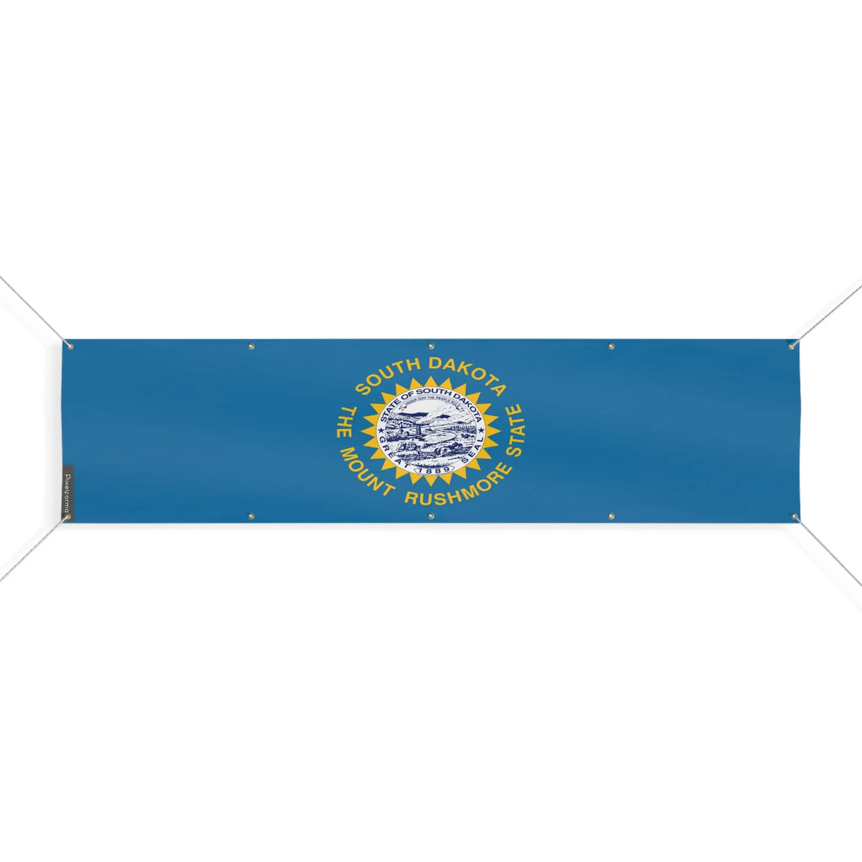 Drapeau dakota du sud polyester résistant aux intempéries
