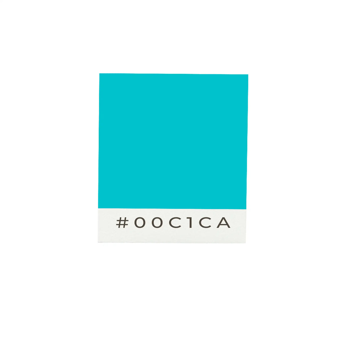 Drapeau de bureau bleu turquoise polyester socle acier inoxydable