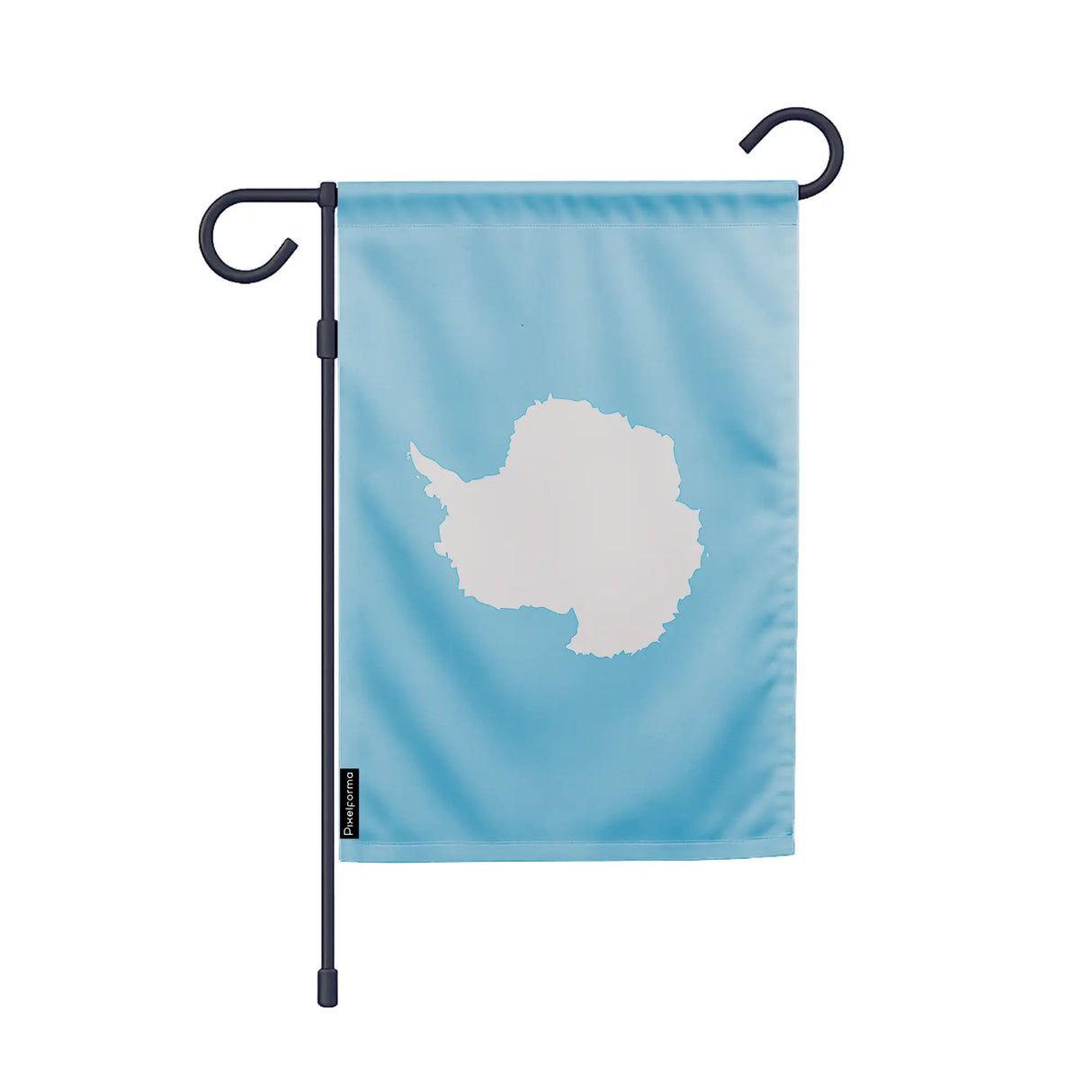 Drapeau de jardin antarctique polyester résistant intempéries