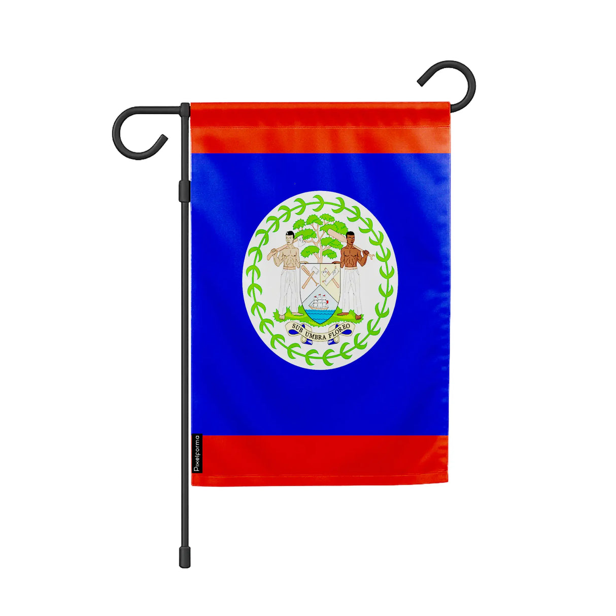 Drapeau de jardin belize polyester résistant excellente durabilité