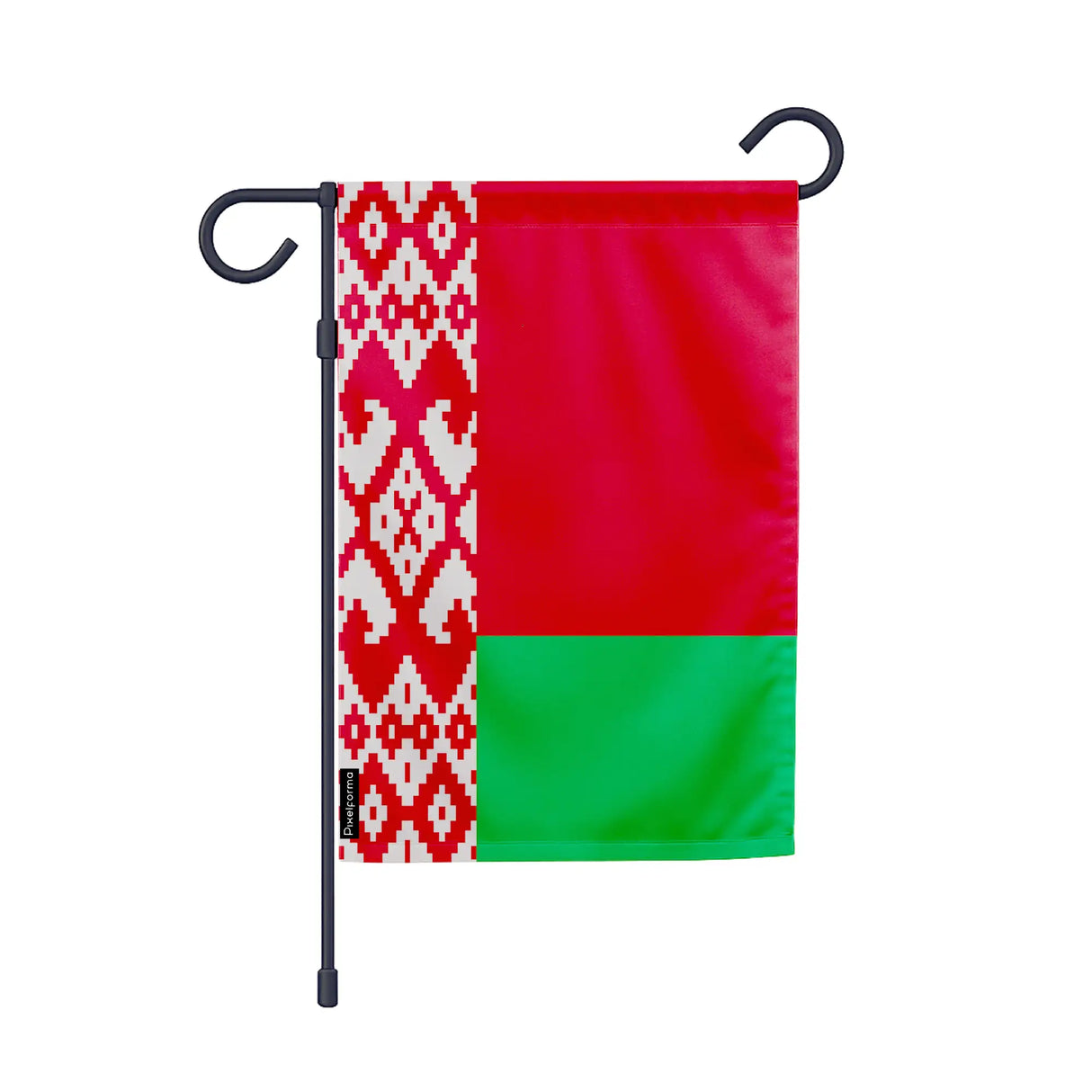 Drapeau de jardin biélorussie polyester couleurs vibrantes